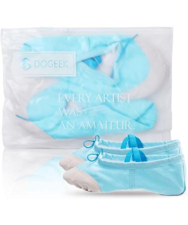 Dogeek Ballet & Gymnasium Shoes | Ballet Slippers for Girls Women & Children | Size 22-44 | Blue - Buy Online on GoSupps.com