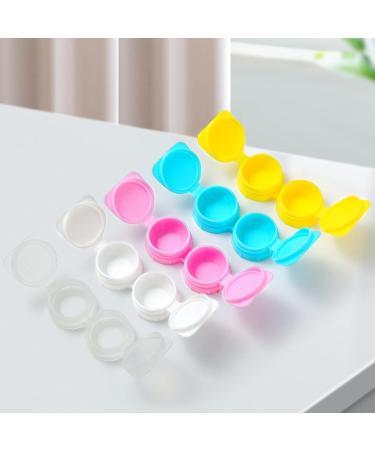 15-Pack Flip-Top Contact Lens Cases | Assorted Colors for Secure Storage | International Shipping Available - Buy Online on GoSupps.com