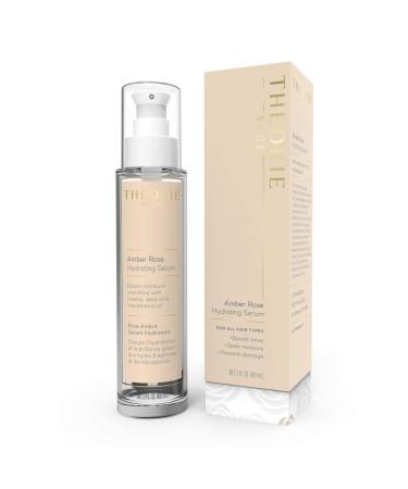 Theorie Amber Rose Hydrating Hair Serum - Boost Moisture & Shine | All Hair Types | 60mL Spray Bottle - Irresistible Rose Jasmine & Amber Scent - Shop Internationally - Buy Online on GoSupps.com