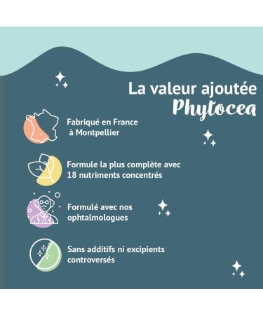  Phytocea O.Retine | Dietary Supplement for Visual Comfort & Night Vision | Lutein Glutathione Vitamins | Antioxidants for Dry and Irritated Eyes | 180 Capsules | Made in France - Buy Online on GoSupps.com