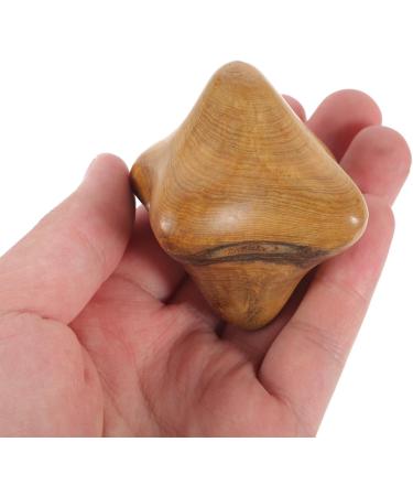 MILISTEN Hexagon Hand Massager | Wooden Thai Massage Ball | Trigger Point Relief Tool for Pain Management - Buy Online on GoSupps.com