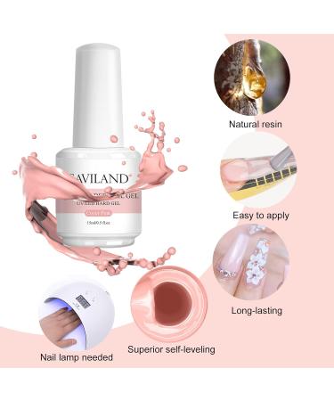 Saviland 5 In 1 Builder Nail Gel - 15ml Cover Pink UV/LED Nail Polish for Professional Manicure - Buy Online on GoSupps.com