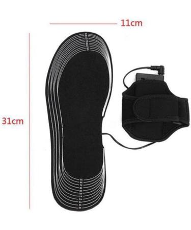 Buy USB Heated Shoe Insoles - Washable Thermal Foot Warmers for Ultimate Comfort - Buy Online on GoSupps.com