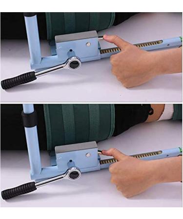 Wolves Lumbar Traction Device - Portable Back Pain Relief | Improve Spinal Alignment & Lumbago Treatment (Black) - Buy Online on GoSupps.com