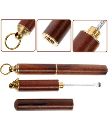 Healvian Ear Pick Set - 2pcs Earwax Removal Tools with Wood Storage Box - Buy Online on GoSupps.com