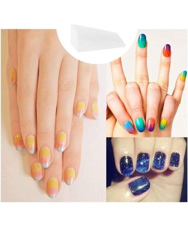 Buy 8 PCS Nail Polish Sponge Applicators - Soft Gradient Painting Wedges for Perfect Nail Art - Durable Manicure Tool - International Shipping Available - Buy Online on GoSupps.com