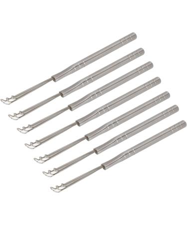 3 Ring Ear Cleaner Tool - Portable Ergonomic Stainless Steel Ear Wax Remover for Adults | Salon Quality - Buy Online on GoSupps.com