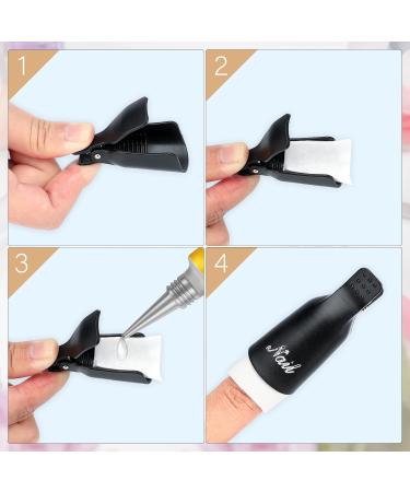 G2PLUS Gel Nail Remover Clips - Set of 10 Plastic Nail Soak Off Clips for Easy Gel Polish Removal - Buy Online on GoSupps.com