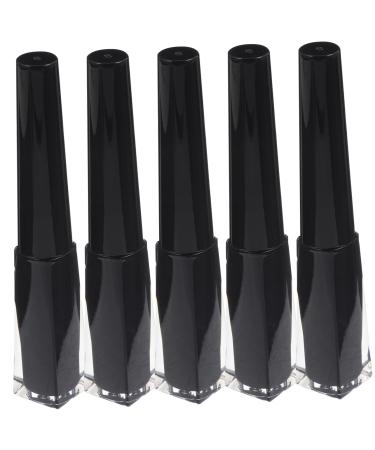 DRESSOOS 5pcs Empty Eyeliner Bottle Empty Mascara Dispensers Compact Empty Tubes Wand Filling