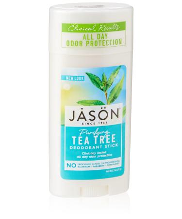 Jason Aluminum Free Deodorant Stick  Purifying Tea Tree  2.5 Oz (Pack of 1)