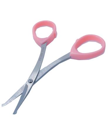 Kinugawa Company W-25 Scissors Women's Nose Hair Unwanted Hair Eyebrows Small Sharpness Made in Japan Round Blade Edge Safety