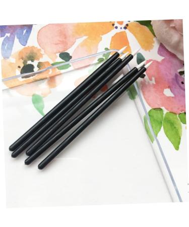 TOVINANNA 300 Pcs Disposable Eyeliner Cosmetic Eye Sticks Gel Liner Eyeliner Gloss Wand Black Artificial Fiber 1 count (Pack of 1) Blackx3pcs - Buy Online on GoSupps.com