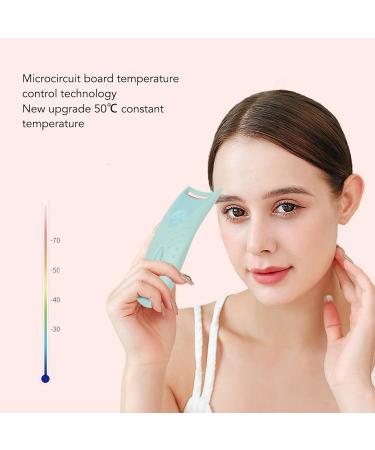 Heated Eyelash Curler Electric Eyelash Curler Usb C Rechargeable Long-lasting Heated Lash Curler for Natural Lashes Handheld Eyelash Heated Curler (Cyan) - Buy Online on GoSupps.com