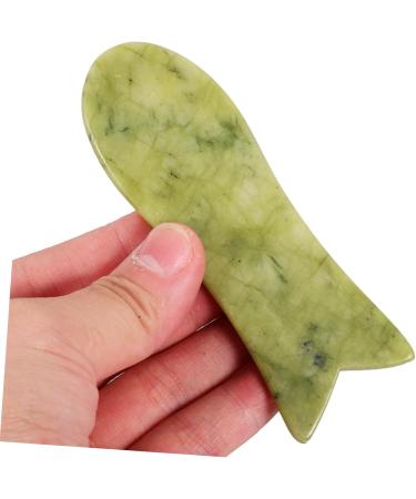 Minkissy 2-Piece Facial Gua Sha Massage Set | Natural Jade Skincare Tools for Facial & Body Muscle Recovery - Buy Online on GoSupps.com