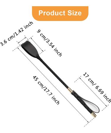 Coolrunner 18 Riding Crop with PU Leather - Double Slapper Horse Whip for Equestrianism - Buy Online on GoSupps.com