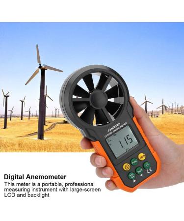 Digital Wind Meter PM6252A - LCD Anemometer for Windsurfing Hang Gliding Sailing Surfing & Fishing | International Shipping Available - Buy Online on GoSupps.com