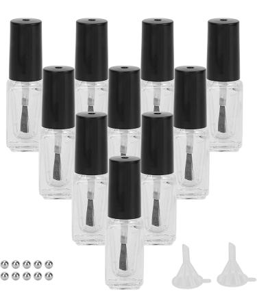 Nail Polish Glass Bottle Storing Nail Polish Nail Polish Bottle with Funnel Easy To Use for Home for Studio for Life for Travel - Buy Online on GoSupps.com