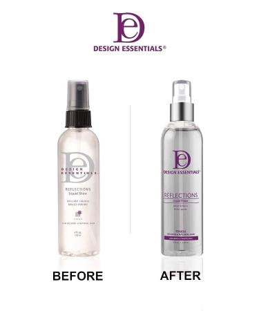 Design Essentials Reflections Liquid Shine Hair Polish Spray 4oz | Humidity-Resistant Formula - Buy Online on GoSupps.com