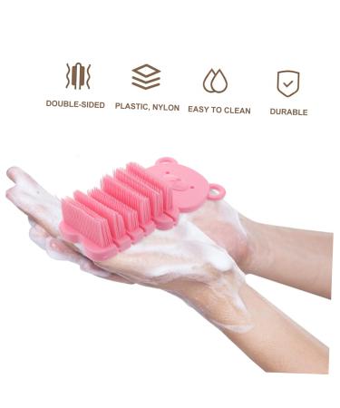 Buy PopetPop 2-in-1 Hand Washing Brush for Kids | Soft Nail & Finger Cleaning Brush | Stiff Bristles for Efficient Scrubbing | International Shipping Available - Buy Online on GoSupps.com