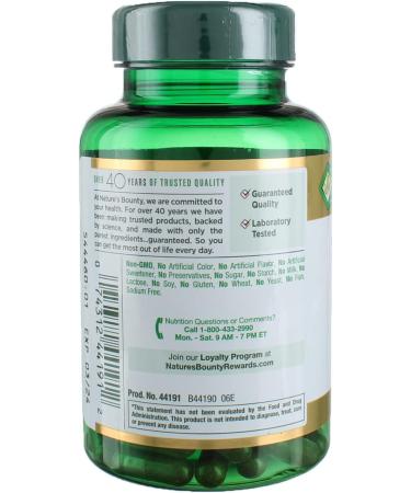 Nature's Bounty Saw Palmetto 450 mg 100 Capsules (Pack of 3) - Buy Online on GoSupps.com
