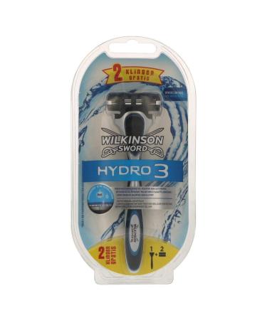 Wilkinson Hydro 3 starter set razor + 2 blades