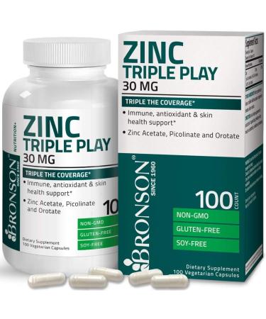 Bronson Vitamin C 1000mg with Zinc for Immune Support - Non-GMO Ascorbic Acid Supplement - Buy Online on GoSupps.com