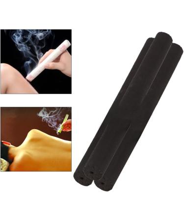 Moxa Roll Stick Burner - Smokeless Moxa Sticks for Acupuncture & Moxibustion - 10pcs for Healthcare - Buy Online on GoSupps.com
