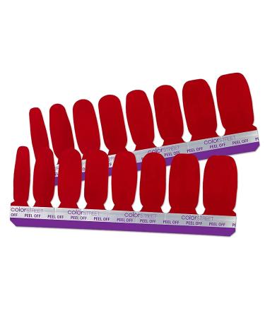 Bad Blood Scarlet Red Halloween 2021 Color Street Nail Strips - FMS126 - Buy Online on GoSupps.com