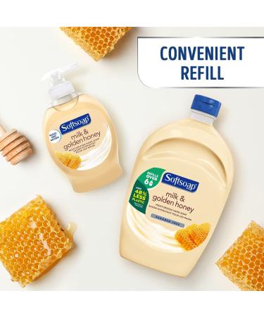 Softsoap Moisturizing Liquid Hand Soap with Milk Protein and Honey 7.5 oz - Pack of 6 - Buy Online on GoSupps.com