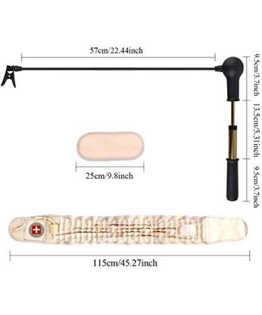 Buy Lumbar Support Waist Massager | Physio Decompression Back Brace & Air Traction Belt - International Shipping Available - Buy Online on GoSupps.com