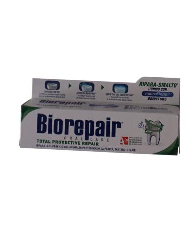 Biorepair Total Protective Repair Toothpaste with microRepair 2.02fl.oz 60ml