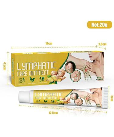 Gooliving Antihump Lymphcare Ginger Ointment - Underarm Lymphatic Detox Cream - 4PCS - Buy Online on GoSupps.com