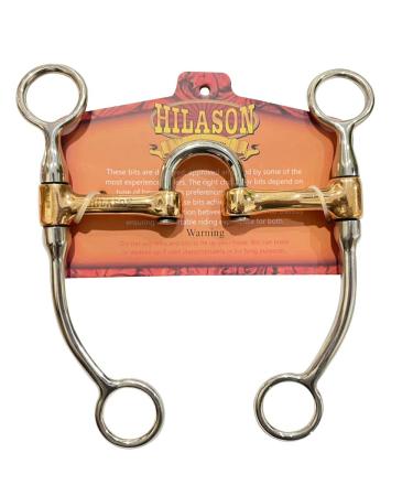 HILASON Western Copper Correction Bit Stainless Steel | Horse Bit | Bit for Horses | Training Horse Bit