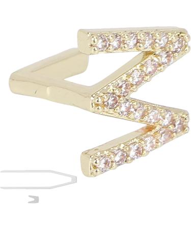 Shop Verdant Touch Gold Hip Hop Tooth Braces Decoration | Capital Letter Hollow Accessories for Halloween - Buy Online on GoSupps.com