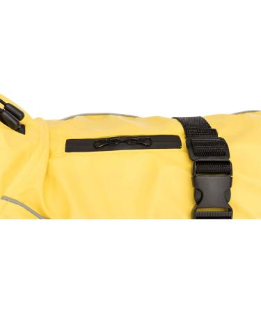Trixie Vimy Yellow Dog Raincoat XS | Reflective Safety Jacket Comfortable & Adjustable | International Shipping Available - Buy Online on GoSupps.com