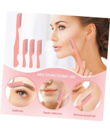5 Sets Foldable Eyebrow Razor & Facial Hair Trimming Kit - Miss Beauty Tools | Perfect for Makeup Grooming & Shaping - Buy Online on GoSupps.com