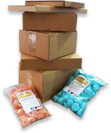 Strawberry Dream Puffs Sweets Pink and White Sugared Foam Sweets (400g) - Buy Online on GoSupps.com