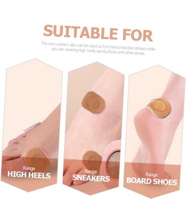 Healeved 3 Sheets Body Stickers Pink Stickers Stickers Foot Protectors for Feet Protective Corn Patches Calluses Remover Sticker Feet The Plot Latex Sponge - Buy Online on GoSupps.com