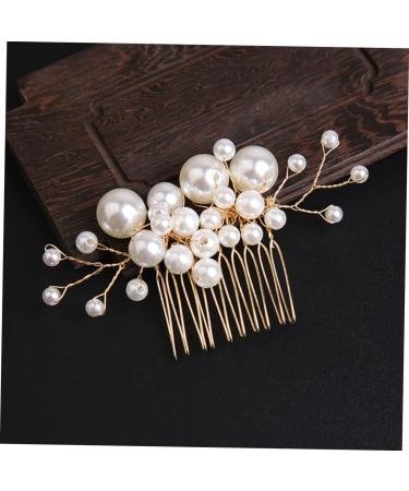 minkissy Pearl Comb Wedding Hair Comb Bridal Hair Comb Pearl Tiara Bridal Hair Accessories Rhinestone Hair Accessories Wedding Hair Jewelry Bridal Hair Side Comb Bride Hair Side Comb Manual - Buy Online on GoSupps.com