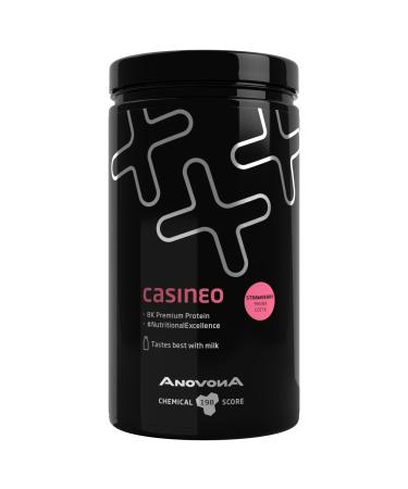 Anovona Casineo 8k Multi -Components Protein Powder - Protein Shake with the world's highest chemical score (198) |Made and laboratory test in Germany |Strawberry Panna-Cotta - Buy Online on GoSupps.com