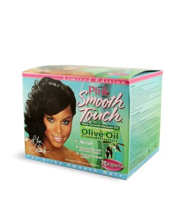 Luster's Pink Smooth Touch New Growth Relaxer Kit, Regular