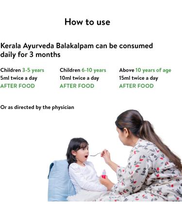 Kerala Ayurveda Bala Kalpam - A Complete Pediatric Tonic - 200ml - Buy Online on GoSupps.com