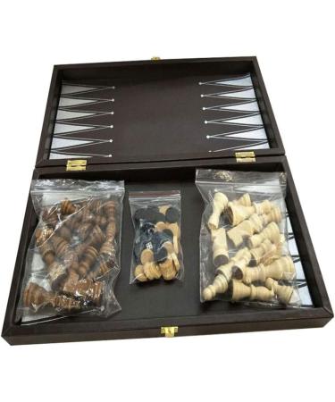 Wooden 40X20Cm Chess Box Adult Solid Wood Veneer Folding Chess Board Children's Educational Chess Student Toys(Puzzle Entertainment Party) - Buy Online on GoSupps.com