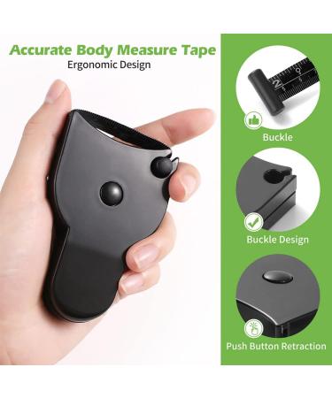 Body Fat Caliper Skinfold Caliper with Measuring Tape Accurately Measuring BMI Body Fat Tester Measuring Device for Women - Buy Online on GoSupps.com