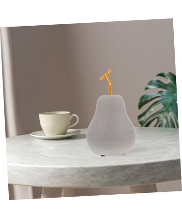 Zerodeko 1pc Simulated Fruit Ornaments Decorative Apples Tv Stand Decor Items Home Accents Decor Porcelain Figurine Bookcase Decor Work Desk Decor Vegetables Accessories Christmas Ceramics Silver M - Buy Online on GoSupps.com