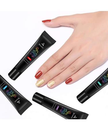 Biutee Nail Stamping Gel Polish Set - 8 Colors 8ML UV LED Gel for Stamping Plates - 0.25 Fl Oz (Pack of 8) - Buy Online on GoSupps.com