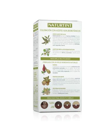 Buy Natureint Ammonia-Free Hair Color 7.7 Teide Braun | 3 Pack (510ml) - Rich Natural Ingredients for Vibrant Hair! - Buy Online on GoSupps.com