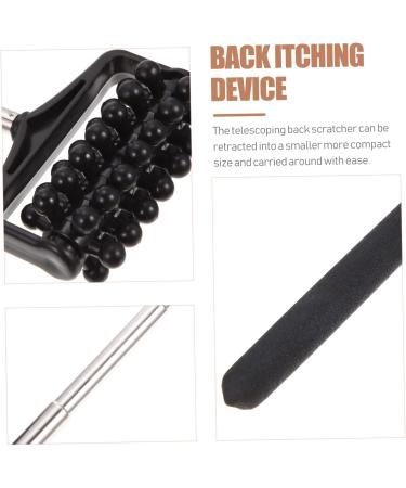 Beaupretty 3-in-1 Telescopic Roller Massage Tool for Itching Relief & Back Scratching - Rust-Resistant Steel Walking Aid - Buy Online on GoSupps.com