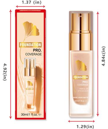 Lightweight medium coverage for all skin types 1 fl oz foundation. (04) - Buy Online on GoSupps.com