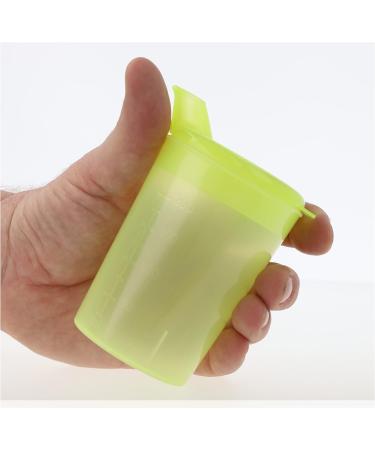 Horn Medical Beak Cup | Drinking Aid | 250ml | 2 Lids (Large & Small) | Color Selectable (Yellow) - International Shipping Available - Buy Online on GoSupps.com
